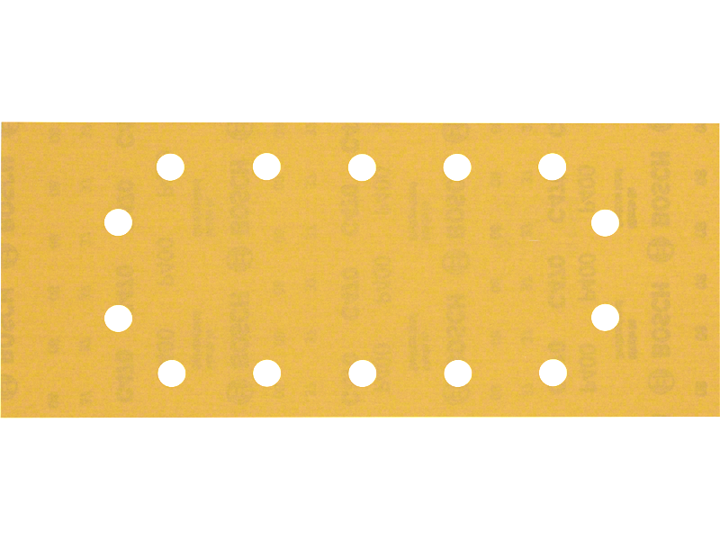 XPERT C470 brusni papir s 14 luknjami za ekscentrične brusilnike, Dimenzije: 115x280mm, Zrnatost: 400, 2608900852